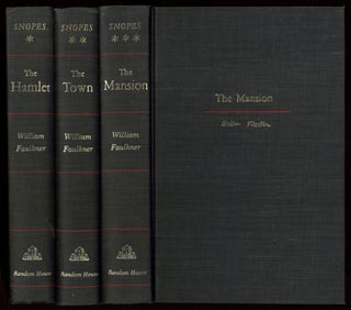 Item #582147 The Hamlet; The Town; The Mansion [The Snopes Trilogy]. William FAULKNER