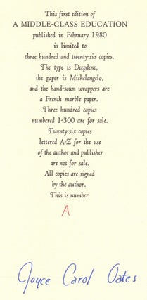 A Middle-Class Education