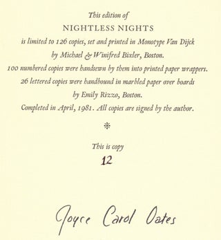 Nightless Nights: Nine Poems