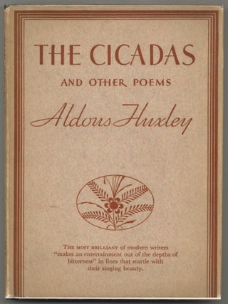Item #584025 The Cicadas and Other Poems. Aldous HUXLEY