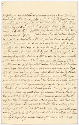 A 1771 Letter to “Yr. Excelly” John Moultrie, Acting Governor of British East Florida