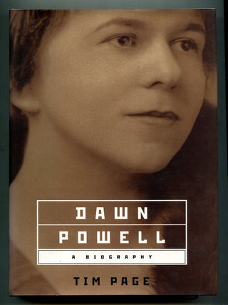 Dawn Powell: A Biography. Tim PAGE.
