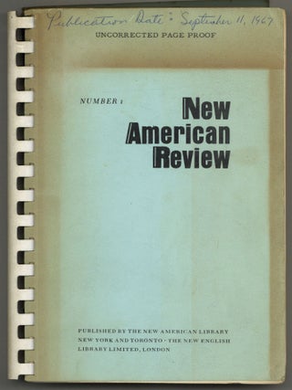 Item #585662 New American Review 1. Louise GLÜCK, Robert Graves, William Gass, Philip Roth,...