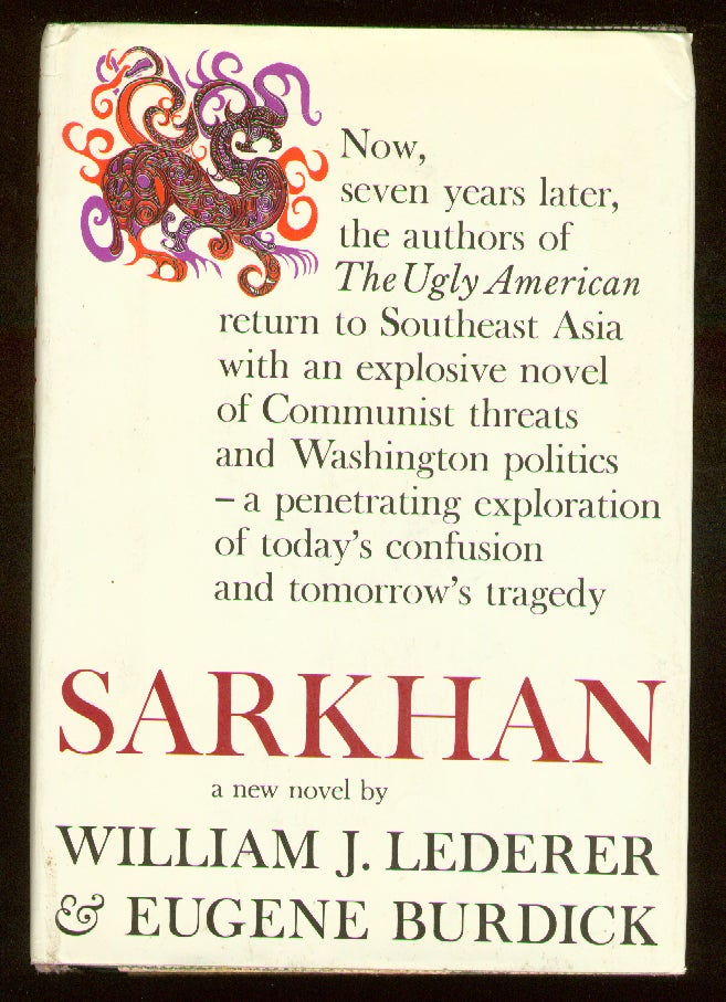 Item #58647 Sarkhan. William J. LEDERER, Eugene Burdick.