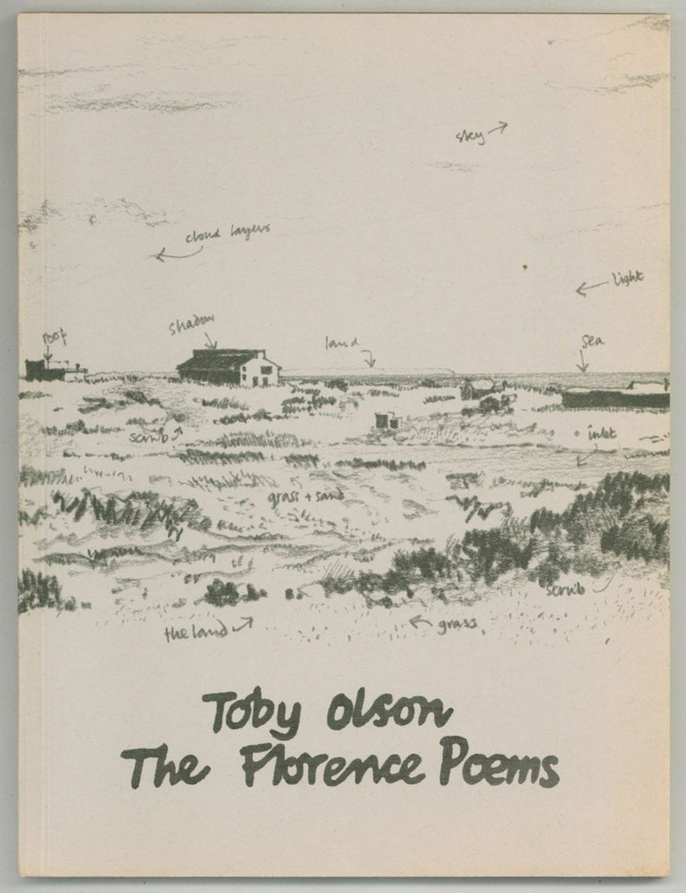 Item #587461 The Florence Poems. Toby OLSON, David Chaloner.