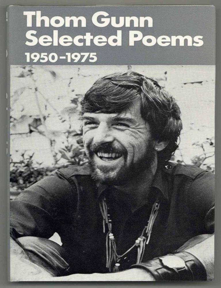Item #587782 Selected Poems 1950-1975. Thom GUNN.
