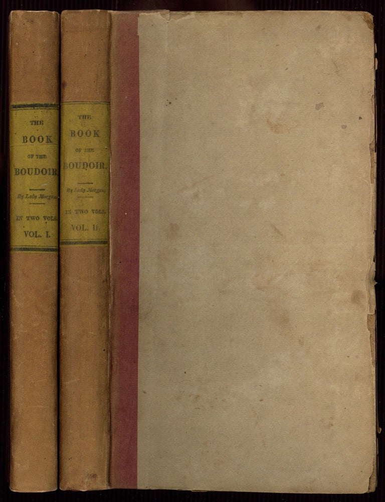 The Book of the Boudoir. Two volumes. Lady MORGAN.
