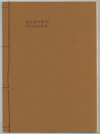 Eleven Voices. Theophile HOMARD, Timothy.