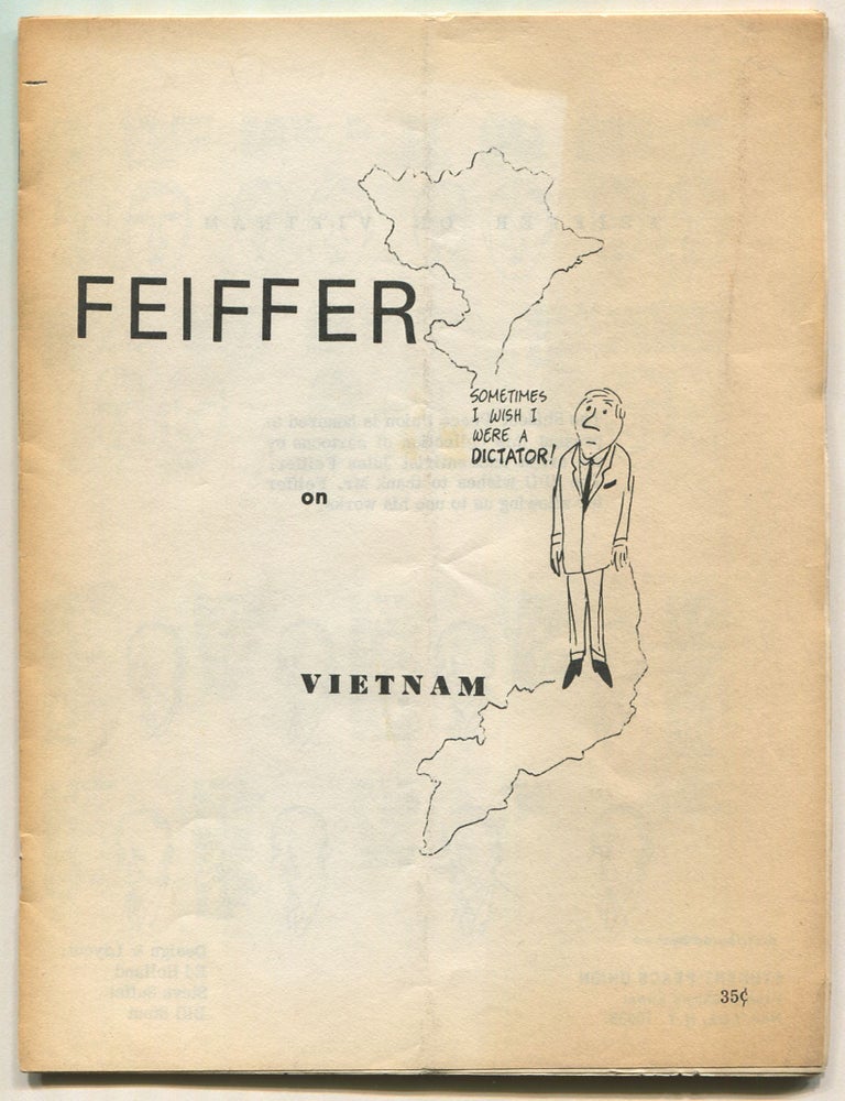 Item #588374 Feiffer on Vietnam. Jules FEIFFER.