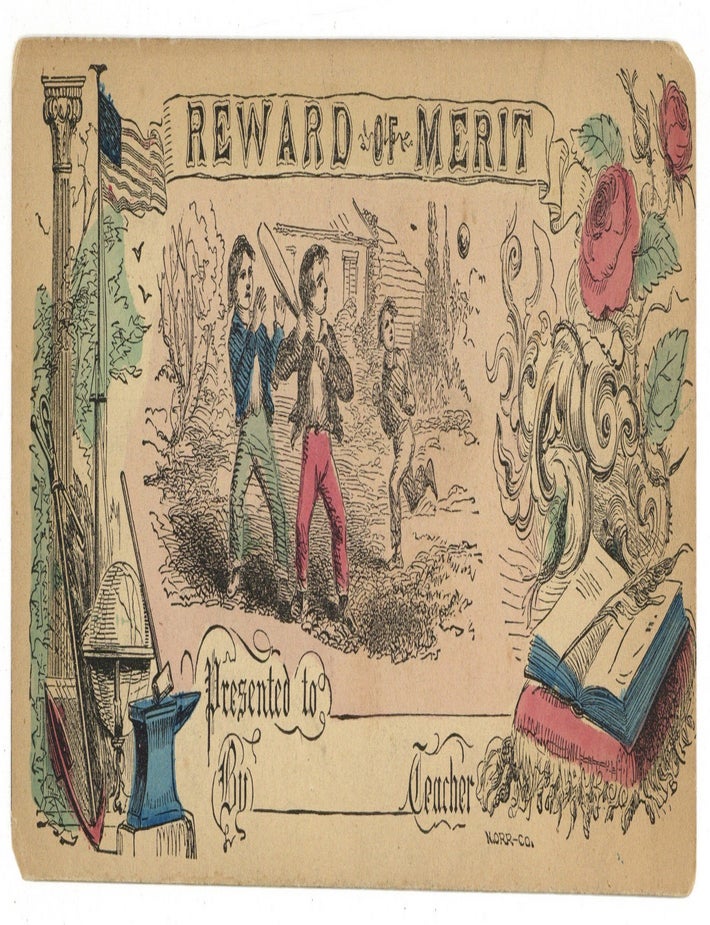 Early baseball]: Reward of Merit