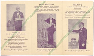 Small Archive of Business Cards from NY-NJ Magicians and Ventriloquists of the 1930-1940s