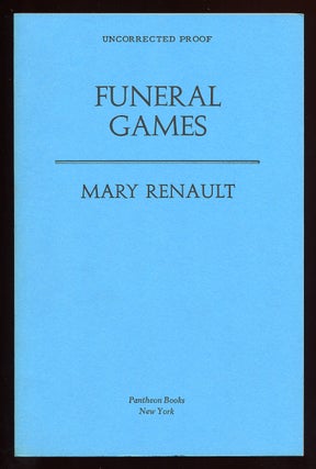 Item #59189 Funeral Games. Mary RENAULT
