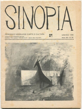 Item #591907 Sinopia: Periodico Versiliese D'Arte E Cultura &ndash; Anno VIII, No. 31, Settembre...