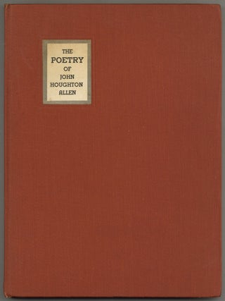 The Poetry of John Houghton Allen. John Houghton Allen.