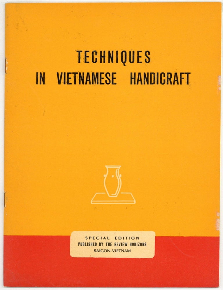 Item #592646 Techniques in Vietnamese Handicraft
