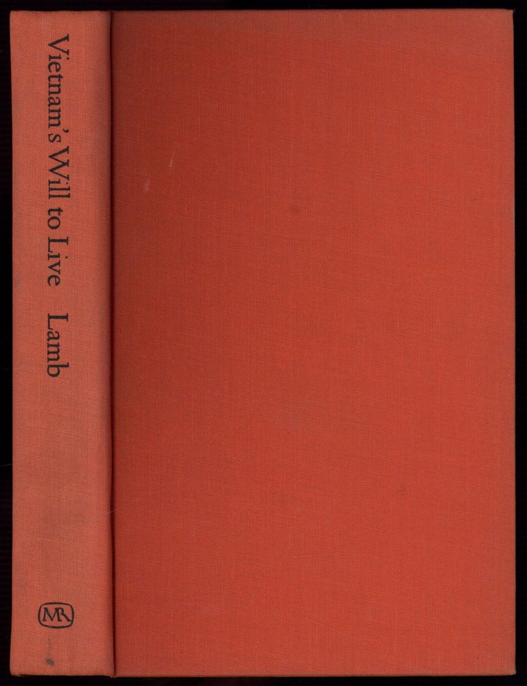 Item #592873 Vietnam's Will to Live. Helen B. LAMB.