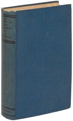 Item #593374 The Return of Don Quixote. G. K. CHESTERTON