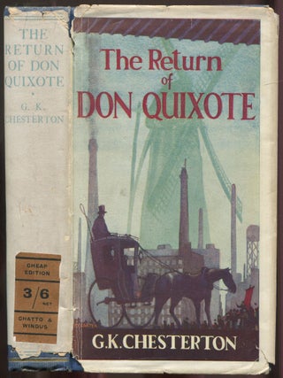 Item #594159 The Return of Don Quixote. G. K. CHESTERTON