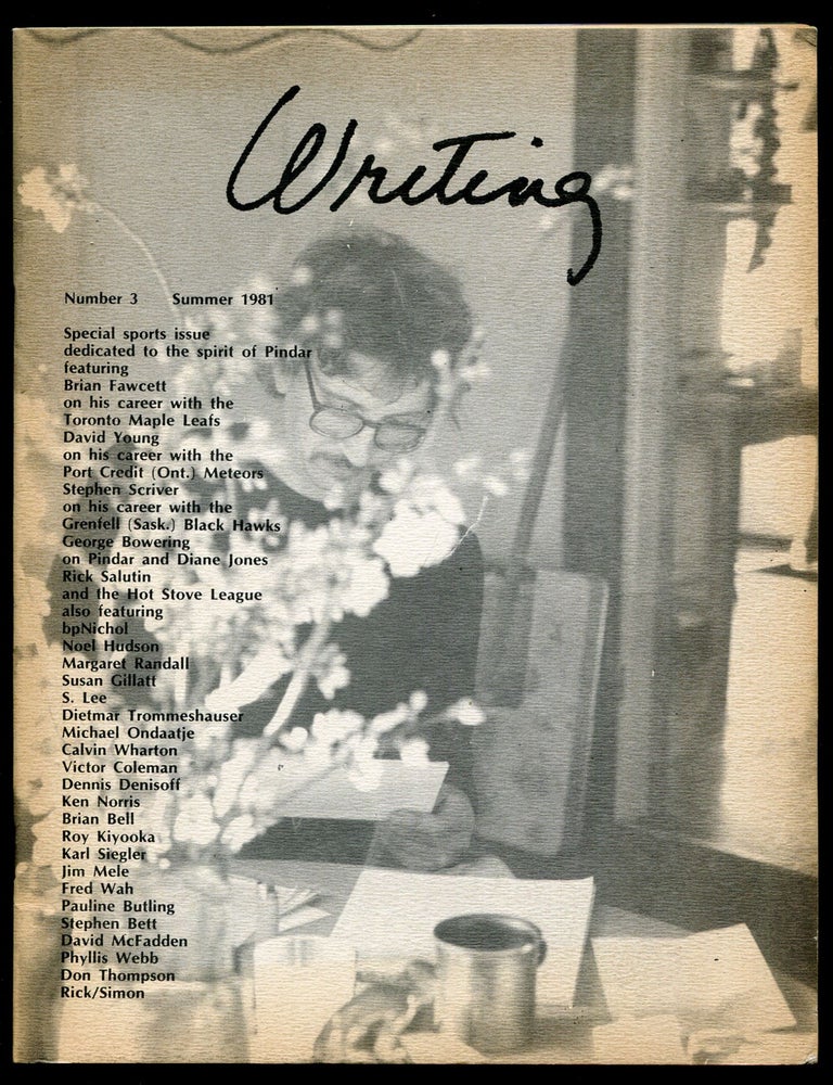 Item #596459 Writing &ndash; Number 3, Summer 1981. David McFADDEN.