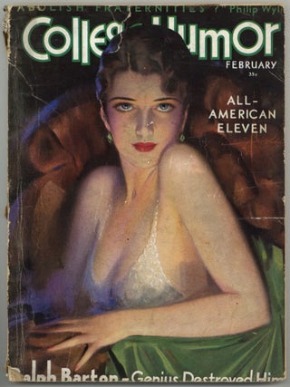 Item #596575 College Humor - February 1932. Walt DISNEY, Philip Wylie, Vina Helmar, S. J. Perelman