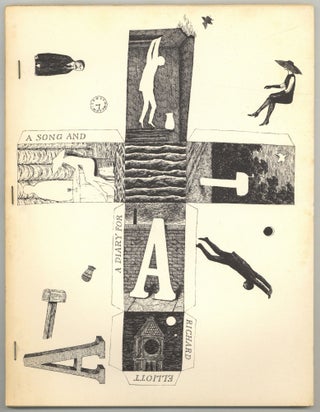 Item #597105 A Song and a Diary for A. Richard. Edward Gorey ELLIOTT, cover by