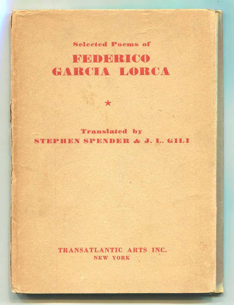 Selected Poems of Federico Garcia Lorca | Federico GARCIA LORCA