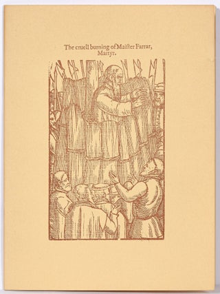 The Martyrdom of Bishop Farrar. Ted HUGHES.