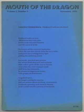 Item #598379 Mouth of the Dragon: A Poetry Journal of Male Love &ndash; Volume 2, Number 3, November,...
