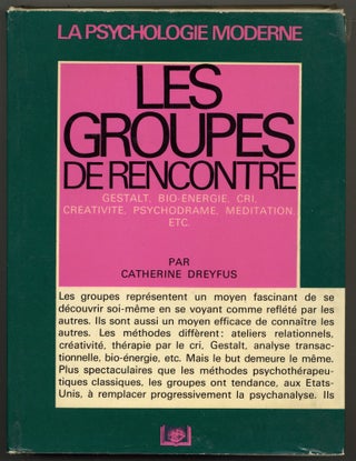Item #598426 Les Groupes de Rencontre. Catherine DREYFUS