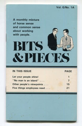 Item #599075 Bits & Pieces – Vol. D, No. 5C