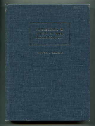 Item #599165 John O'Hara: A Descriptive Bibliography. Matthew J. BRUCCOLI