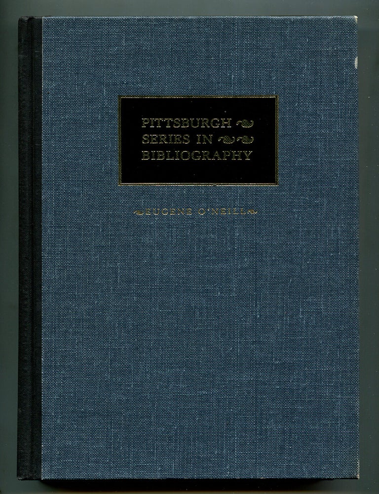 Item #599171 Eugene O'Neill: A Descriptive Bibliography. Jennifer McCabe ATKINSON.