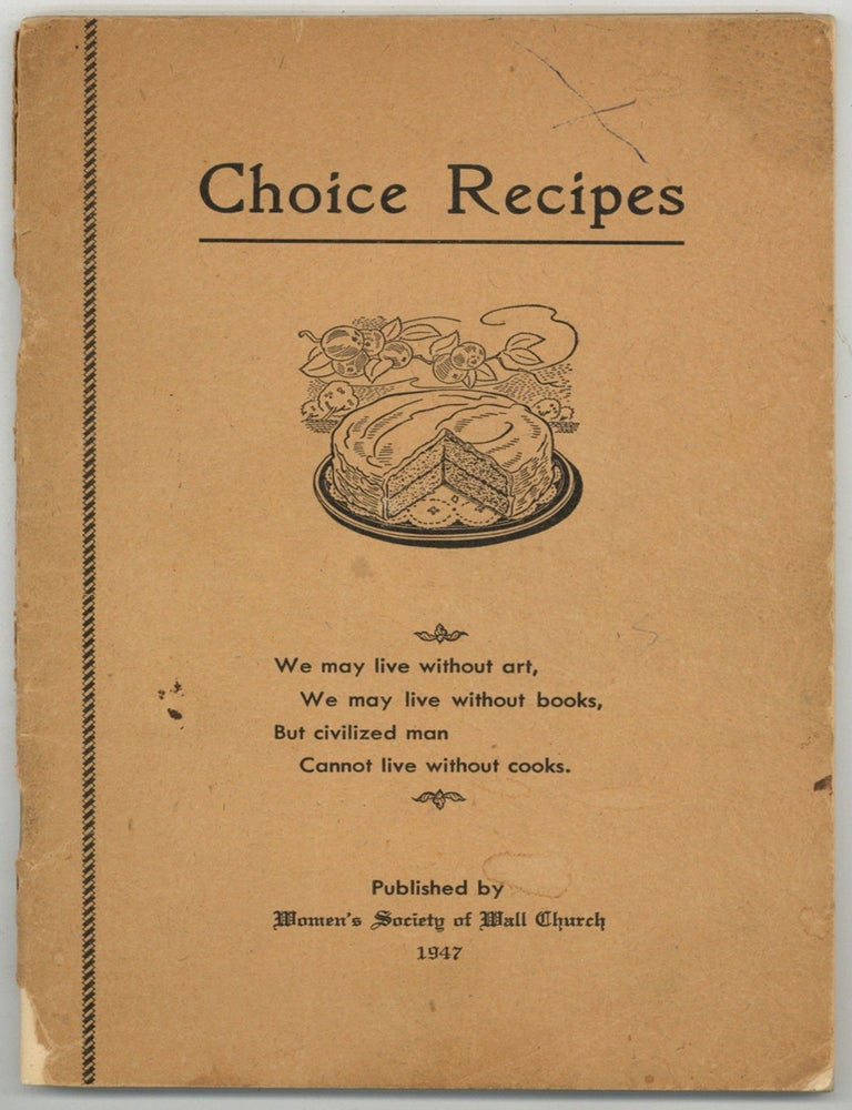 Item #599940 Choice Recipes