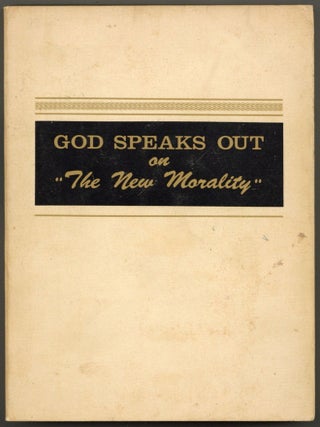 Item #600088 God Speaks Out on the New Morality