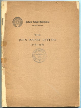 Item #600274 The John Bogart Letters. John BOGART
