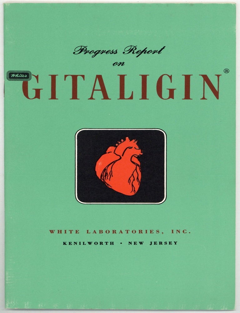 Item #600310 [Promotional brochure]: Progress Report on White's Gitaligin