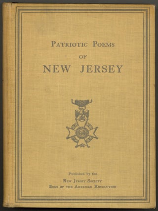 Item #600332 Patriotic Poems of New Jersey. William Clinton ARMSTRONG