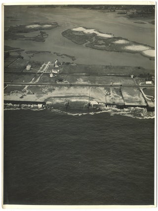 Item #600409 [New Jersey?]: Large Aerial Beach Photograph