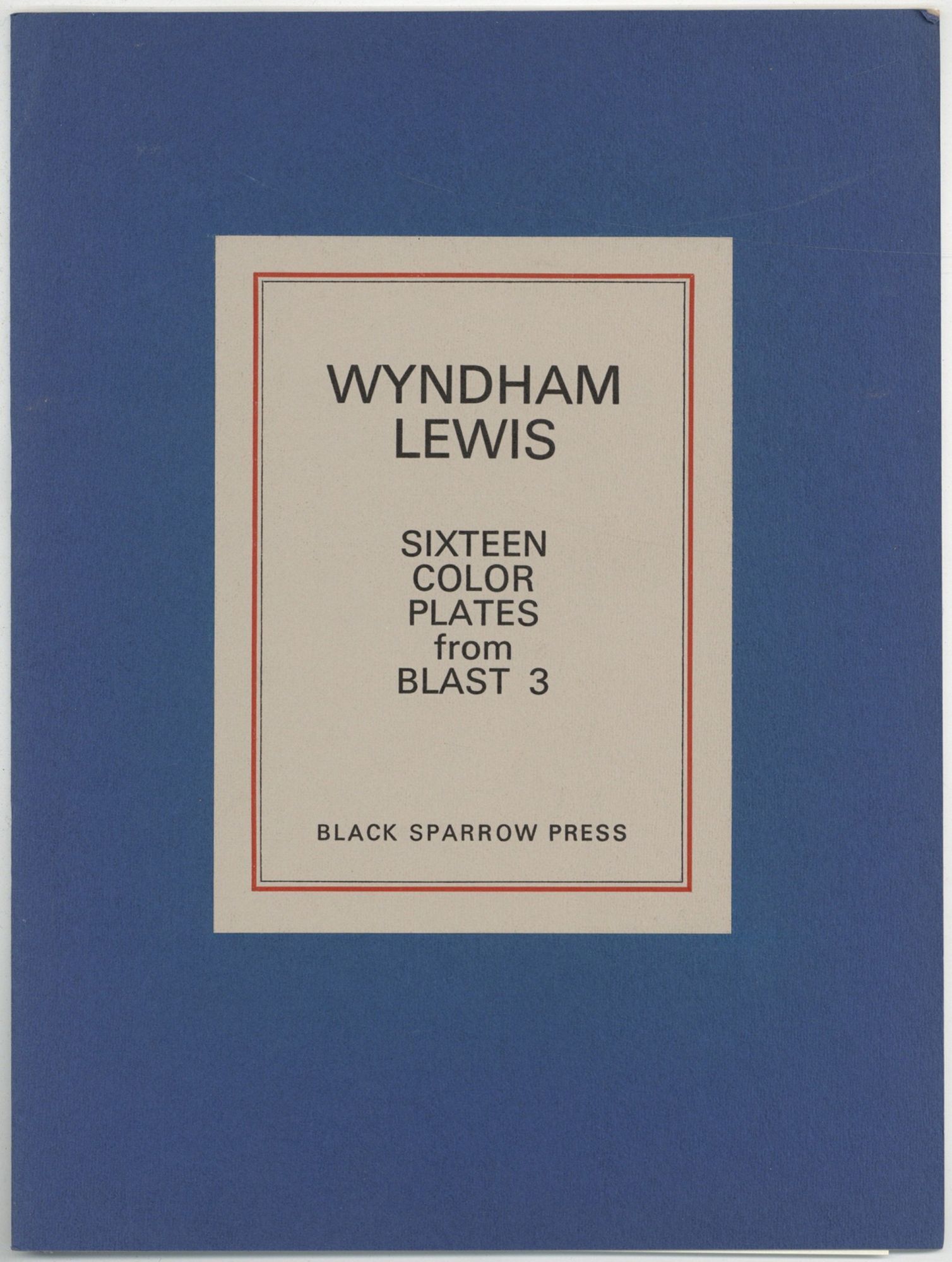 Sixteen Color Plates from Blast 3 | Wyndham LEWIS