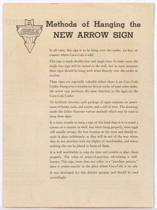 Coca-Cola Bottlers' Current Advertising Price List 1933