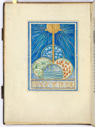 [Calligraphy on Vellum]: The Song of Brother Sun