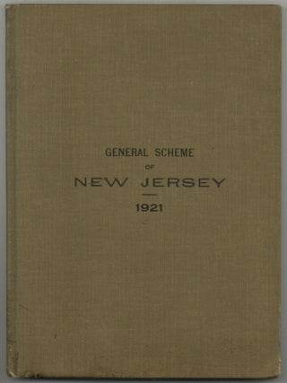 Item #600912 General Scheme of New Jersey. October, 1921. P. J. SCHARDT