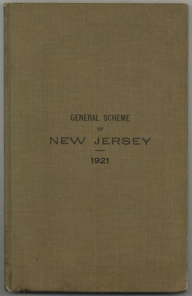 Item #600912 General Scheme of New Jersey. October, 1921. P. J. SCHARDT
