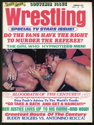 Item #600923 Sports Review Wrestling &ndash; January 1973. Steve ENDE