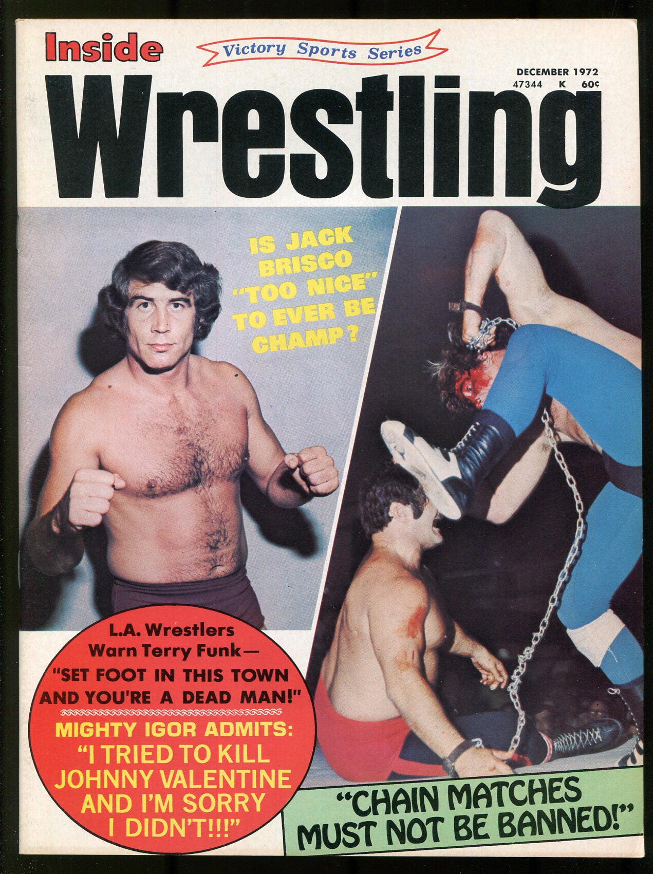 Inside Wrestling – December 1972 | Stanley WESTON