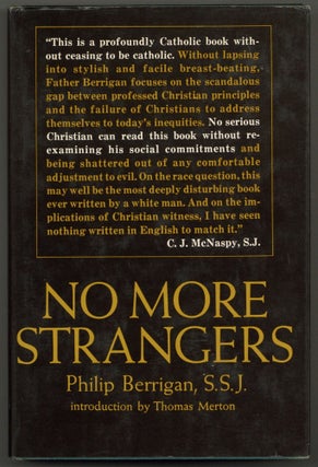 Item #601206 No More Strangers. Philip BERRIGAN