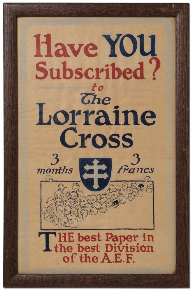 Item #60123 [The Final Issue of:] The Lorraine Cross. James M. CAIN.