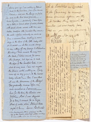 Item #601691 [Archive]: Isaac Bullock's Rare Shipboard Account of the First Recorded Meteor...