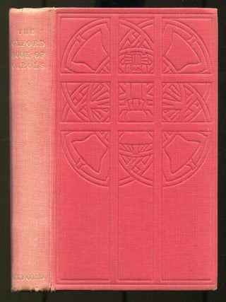 Item #601693 The Oxford Book of Carols. Percy DEARMER, Martin Shaw, R. Vaughan Williams