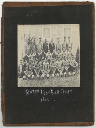 Item #601781 [Photograph; HBCU]: Storer College Football Team 1942